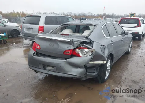 2010 Infiniti G37X из США, поврежденный, VIN JN1CV6AR7AM454256